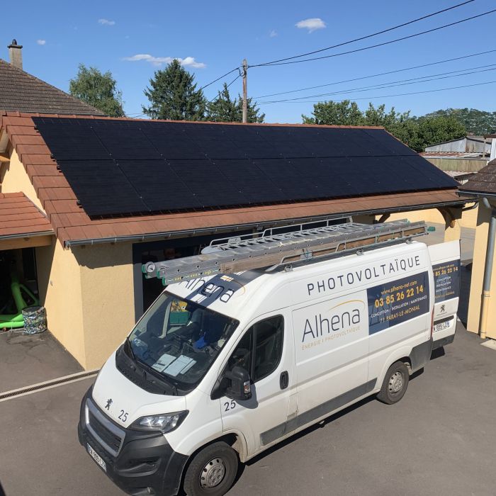 installation photvoltaique Digoin