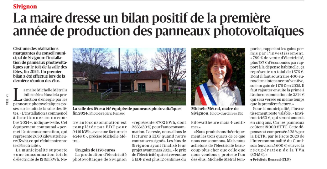 sivignon panneaux photovoltaiques