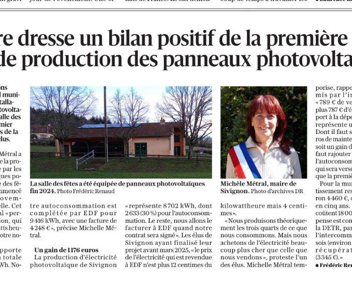 sivignon panneaux photovoltaiques